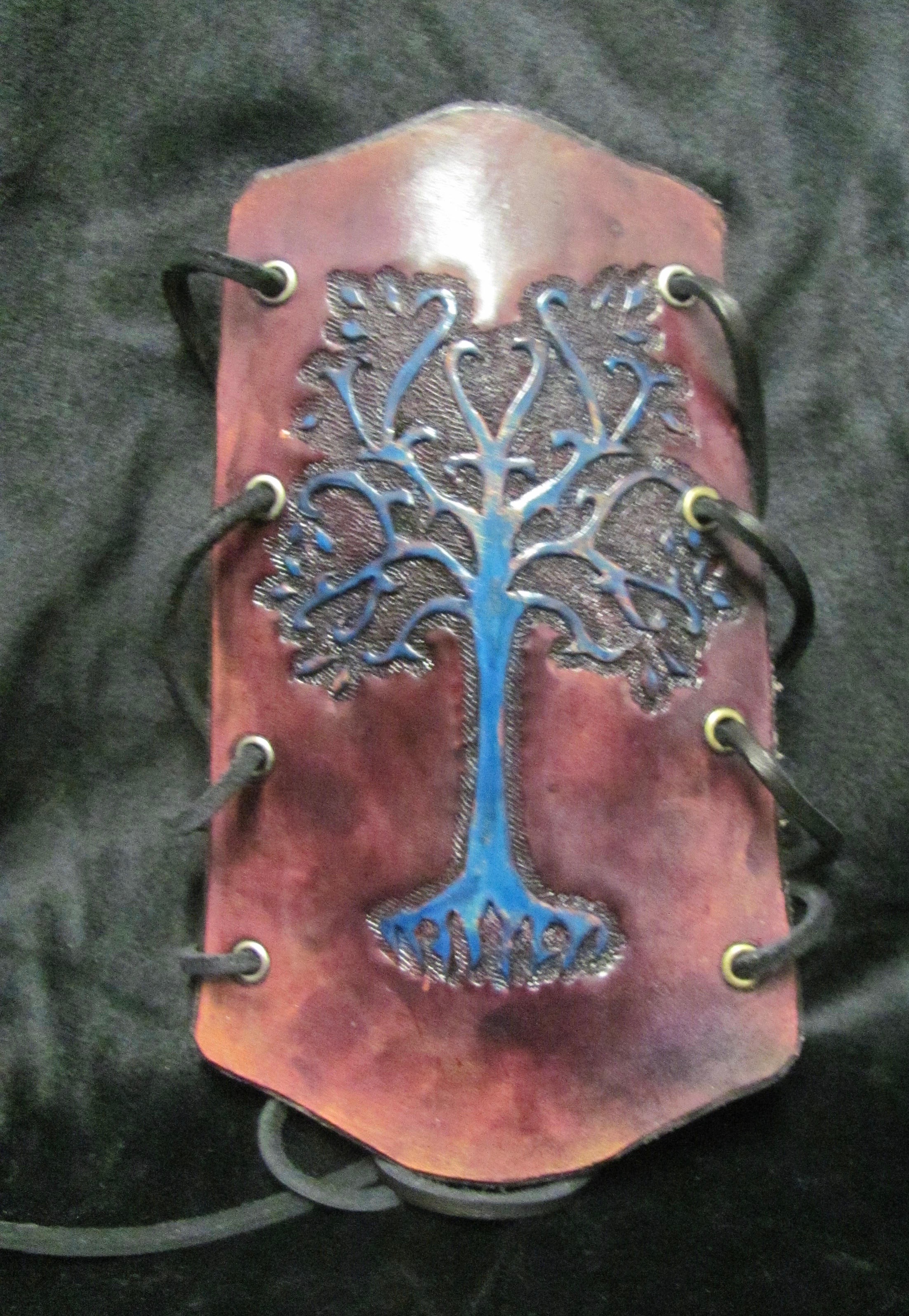Nathans Leatherworks Archery Arm Guard (Tree) NL-01